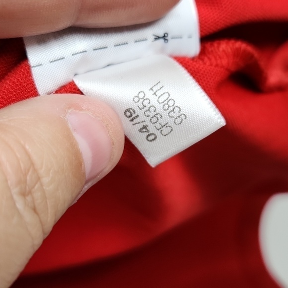 Men's Red Polo by Adidas Golf size XL - Picture 4 of 7